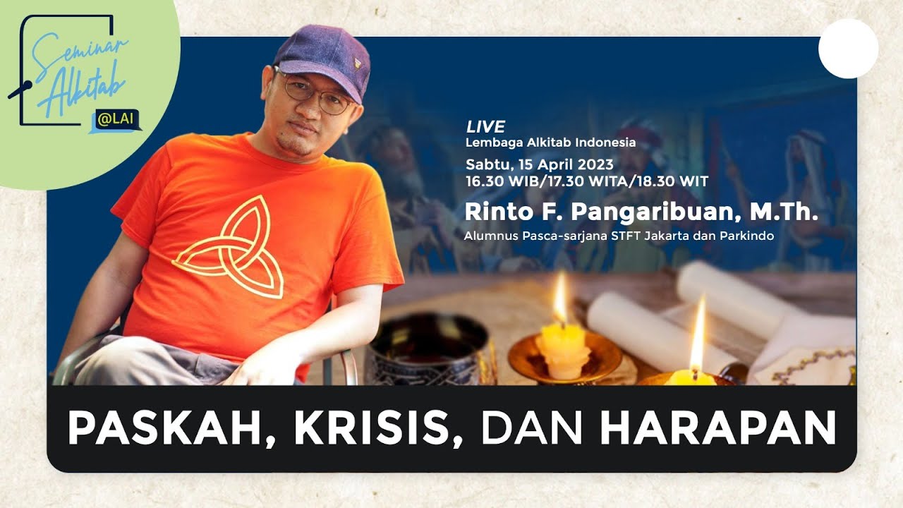 PASKAH, KRISIS DAN HARAPAN